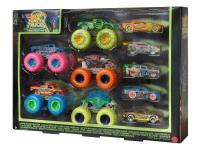 Opakowanie Hot Wheels Monster Trucks Pojazdy świecące 10pak