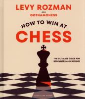 How to Win At Chess. Autor: Rozman Levy. SmakLiter.pl Okładka książki How to Win At Chess