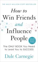How to Win Friends and Influence People. Autor: Carnegie Dale  & Associates. SmakLiter.pl Okładka książki How to Win Friends and Influence People