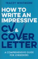 Okładka książki How to Write an Impressive CV and cover letter