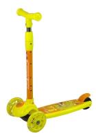 Opakowanie Hulajnoga balans. trójkołowa świecąca żółta