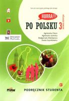 Hurra!!! Po polsku 3 Podręcznik studenta Nowa Edycja. Autor: Dixon Agnieszka, Agnieszka Jasińska, Małgorzata Małolepsza. SmakLiter.pl Okładka książki Hurra!!! Po polsku 3 Podręcznik studenta Nowa Edycja