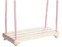 Huśtawka deska drewniana. Wydawca: Macyszyn Toys. SmakLiter.pl Opakowanie Huśtawka deska drewniana