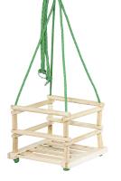 Huśtawka drewniana. Wydawca: Baczek. SmakLiter.pl Opakowanie Huśtawka drewniana