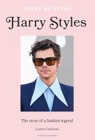 Icons of Style :Harry Styles. Autor: Cochrane Lauren. SmakLiter.pl Okładka książki Icons of Style :Harry Styles