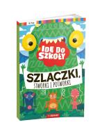 Idę do szkoły. Szlaczki, stworki i potworki. Autor: Anna Borchard. SmakLiter.pl Okładka książki Idę do szkoły. Szlaczki, stworki i potworki
