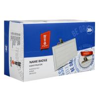 Opakowanie Identyfikator z klipsem (20szt) MemoBe