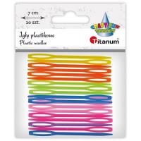 Opakowanie Igły plastikowe 70mm mix kolorów 20szt
