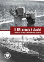 II RP: cienie i blaski. Autor: Pleskot Patryk. SmakLiter.pl Okładka książki II RP: cienie i blaski
