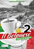 Il Belpaese 2 zeszyt ćwiczeń. Autor: Agnieszka Krawczyńska, Olga Seneta-Niemiec. SmakLiter.pl Okładka książki Il Belpaese 2 zeszyt ćwiczeń