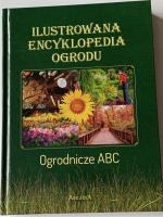 Ilustrowana encyklopedia ogrodu. Autor: Joanna Mikołajczyk. SmakLiter.pl Okładka książki Ilustrowana encyklopedia ogrodu