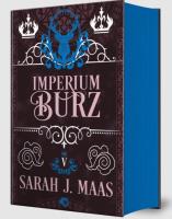 Imperium burz. Szklany Tron. Tom 5 wyd. 2025. Autor: Sarah J. Maas. SmakLiter.pl Okładka książki Imperium burz. Szklany Tron. Tom 5 wyd. 2025