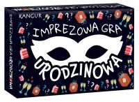 Imprezowa gra urodzionowa. Wydawca: Kangur. SmakLiter.pl Opakowanie Imprezowa gra urodzionowa