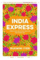 India Express. Autor: Rukmini Iyer. SmakLiter.pl Okładka książki India Express