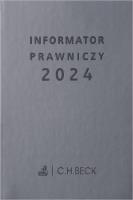 Okładka książki Informator prawniczy 2024