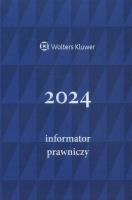 Okładka książki Informator Prawniczy 2024 Niebieski A5