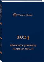 Okładka książki Informator Prawniczy 2024 Tradycja od lat B6