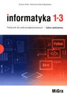 Okładka książki Informatyka LO 1-3 Podręcznik ZP