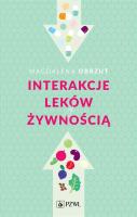 Interakcje leków z żywnością. Autor: Obrzut Magdalena. SmakLiter.pl Okładka książki Interakcje leków z żywnością