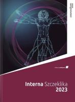 Interna Szczeklika 2023. Autor: Andrzej Szczeklik. SmakLiter.pl Okładka książki Interna Szczeklika 2023