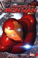 Invincible Iron Man. Reboot. Autor: Brian Michael Bendis. SmakLiter.pl Okładka książki Invincible Iron Man. Reboot