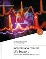 ITLS International Trauma Life Support. Ratownictwo przedszpitalne w urazach. Autor: R. L. Alson, J. E. Campbell. SmakLiter.pl Okładka książki ITLS International Trauma Life Support. Ratownictwo przedszpitalne w urazach