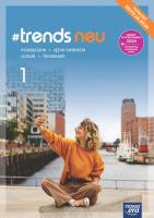 J. Niemiecki 1 #trends podr. Autor: Anna Życka, Kościelniak-Walewska Ewa, Andy Christ. SmakLiter.pl Okładka książki J. Niemiecki 1 #trends podr