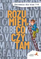 J. Polski SP 7-8 Rozumiem, co czytam ćw. Autor: Łuczak Agnieszka, Murdzek Anna. SmakLiter.pl Okładka książki J. Polski SP 7-8 Rozumiem, co czytam ćw