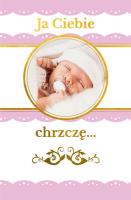 Ja Ciebie chrzczę. Pamiątka chrztu świętego. Autor:   Praca zbiorowa. SmakLiter.pl Okładka książki Ja Ciebie chrzczę. Pamiątka chrztu świętego