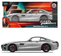 Jada F&F Mercedes AMG GT 1:24. Wydawca: Jada. SmakLiter.pl Opakowanie Jada F&F Mercedes AMG GT 1:24