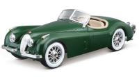Opakowanie Jaguar XK 120 Roadster dark green 1:24 BBURAGO