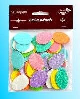 Opakowanie Jaja małe brokatowe 72szt