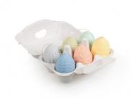 Opakowanie Jajka plastikowe MIX 6cm 6szt