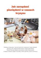 Jak zarządzać pieniędzmi w czasach kryzysu?. Autor:   Praca zbiorowa. SmakLiter.pl Okładka książki Jak zarządzać pieniędzmi w czasach kryzysu?