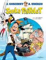 Janko Pistolet. Autor: René Goscinny, Albert Uderzo, Marek Puszczewicz. SmakLiter.pl Okładka książki Janko Pistolet