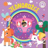 Jednorożce. Rozkładanki. Autor:   Praca zbiorowa. SmakLiter.pl Okładka książki Jednorożce. Rozkładanki