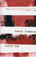 JESUS' SON. Autor: Denis Johnson. SmakLiter.pl Okładka książki JESUS' SON