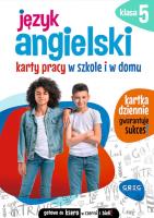 Język angielski. Karty pracy w szkole i w domu. Klasa 5. Autor: Wioleta Antecka. SmakLiter.pl Okładka książki Język angielski. Karty pracy w szkole i w domu. Klasa 5