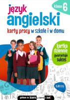 Język angielski. Karty pracy w szkole i w domu. Klasa 6. Autor: Wioleta Antecka. SmakLiter.pl Okładka książki Język angielski. Karty pracy w szkole i w domu. Klasa 6