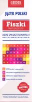 Język polski. Fiszki maturzysty. NW. Autor: Opracowanie zbiorowe. SmakLiter.pl Okładka książki Język polski. Fiszki maturzysty. NW