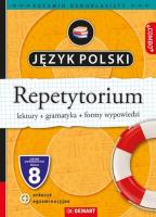 Język polski. Repetytorium. Egzamin ósmoklasisty. Autor: Wróbel Anna, Anna Derleta, Wróblewska Marta. SmakLiter.pl Okładka książki Język polski. Repetytorium. Egzamin ósmoklasisty