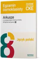 Język polski SP 8 Arkusze Egzamin ósmoklasisty. Autor: Eisner Jolanta. SmakLiter.pl Okładka książki Język polski SP 8 Arkusze Egzamin ósmoklasisty