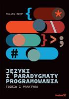 Języki i paradygmaty programowania. Autor: Feliks Kurp. SmakLiter.pl Okładka książki Języki i paradygmaty programowania