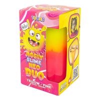 Jiggly Slime Neo Duo żółto-różowy 430g. Wydawca: Tuban. SmakLiter.pl Opakowanie Jiggly Slime Neo Duo żółto-różowy 430g