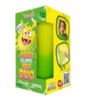 Jiggly Slime Neo Duo żółto-zielony 430g. Wydawca: Tuban. SmakLiter.pl Opakowanie Jiggly Slime Neo Duo żółto-zielony 430g