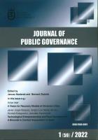 Journal of Public Governance 1 (59) 2022. Autor: Stanisław Mazur (Red.). SmakLiter.pl Okładka książki Journal of Public Governance 1 (59) 2022