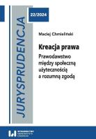 Okładka książki Jurysprudencja 22. Kreacja prawa