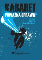 Kabaret poważna sprawa?. Autor: red. Dorota Fox, Mikołajczyk Jacek. SmakLiter.pl Okładka książki Kabaret poważna sprawa?