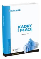 Kadry i płace - podręcznik. Autor: Szafran Aleksandra. SmakLiter.pl Okładka książki Kadry i płace - podręcznik