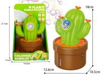 Kaktus na bańki mydlane światło. Wydawca: Czapska. SmakLiter.pl Opakowanie Kaktus na bańki mydlane światło